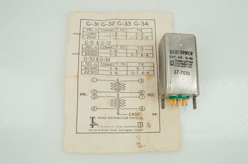 Triad Geoformer G-40260 Transformer