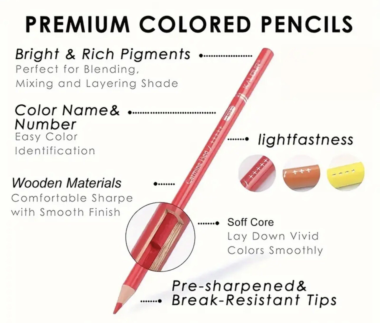 300 Kalour Colored Pencils NEW BARGAIN Shipping Included