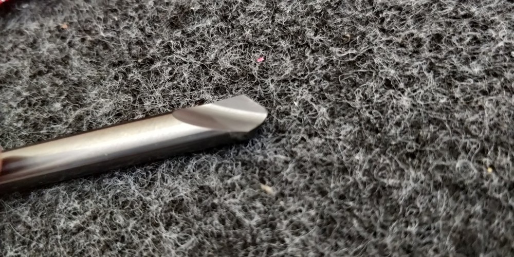 SGS 1/4" 90 DEGREE SINGLE FLUTE SOLID CARBIDE COUNTERSINK 74207