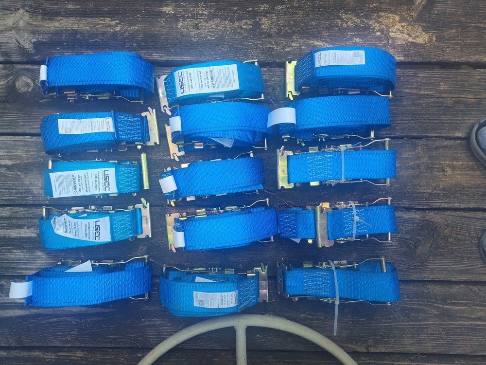 E-TRACK RATCHET SIDE TO UNIVERSAL HOOKS ON LONG STRAP SIDE