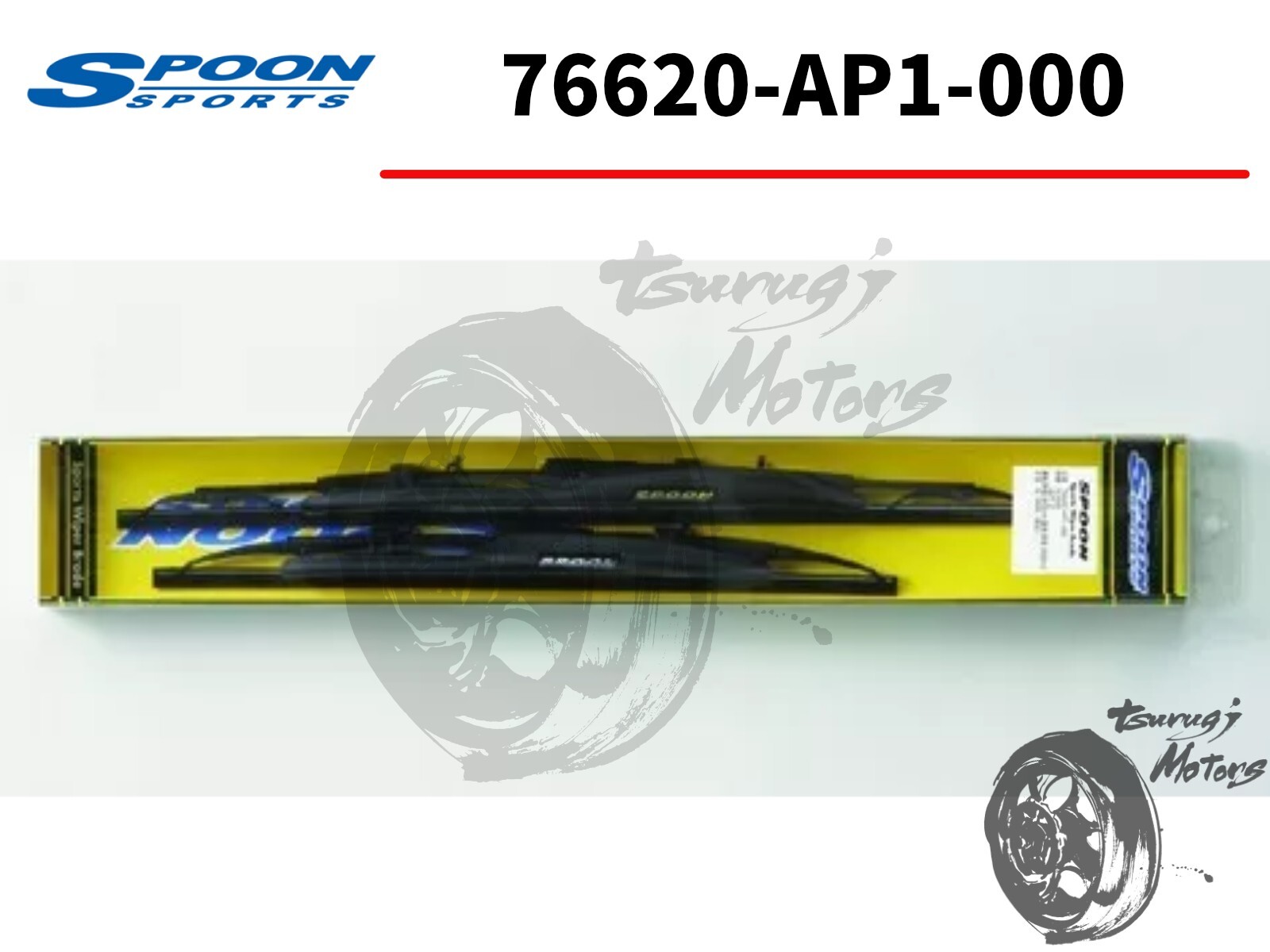 SPOON genuine WIPER BLADE Wiper For HONDA S2000 AP1 AP2 76620-AP1-000 OEM New