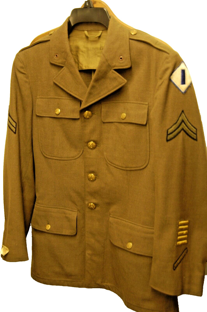 WW2 US ARMY EM D.1940 SERVICE COAT