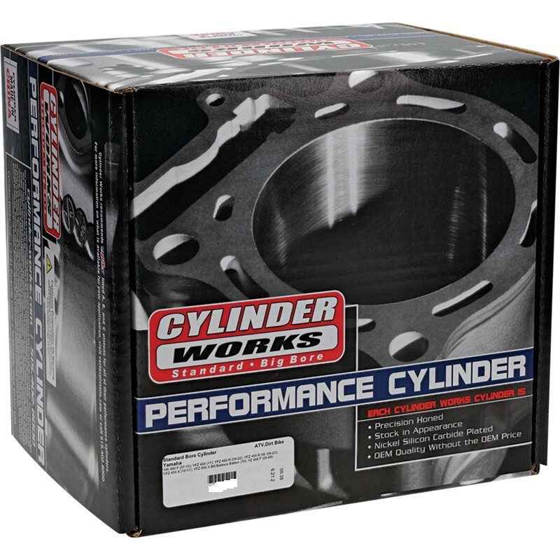 Cylinder Works STD Bore 77mm Cylinder Yamaha WR250F & YZ250F 2001 - 2013