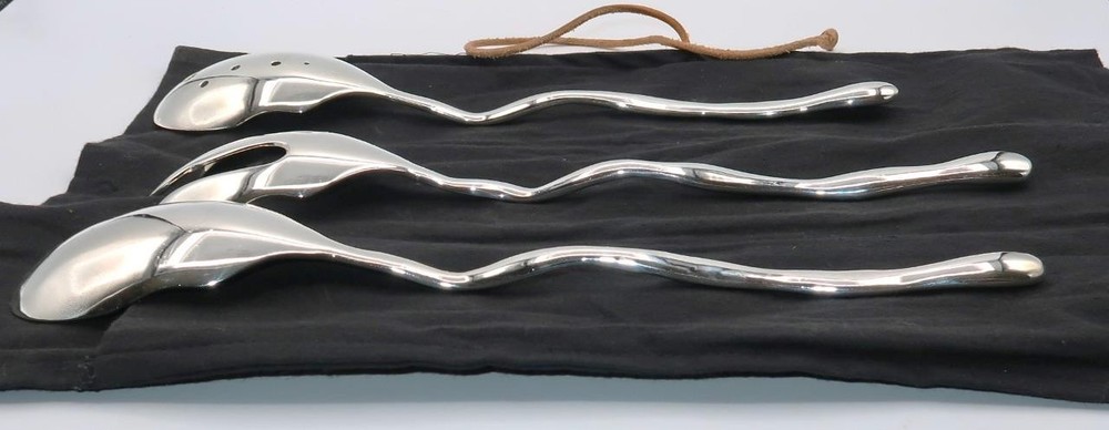 Michael Aram, Wavy Branch, 3 Pc Serving Set, 12"