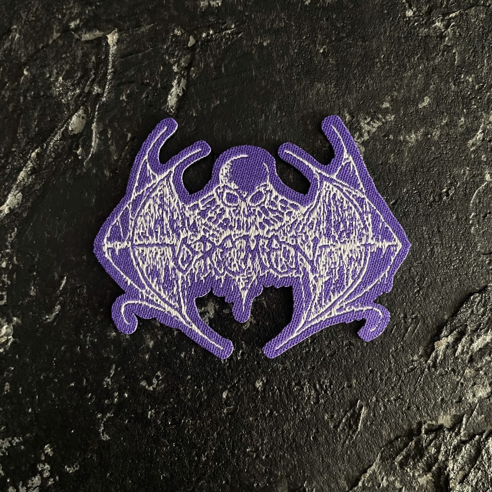 GOREMENT OFFICIAL LOGO WOVEN MINI PATCH DEATH METAL