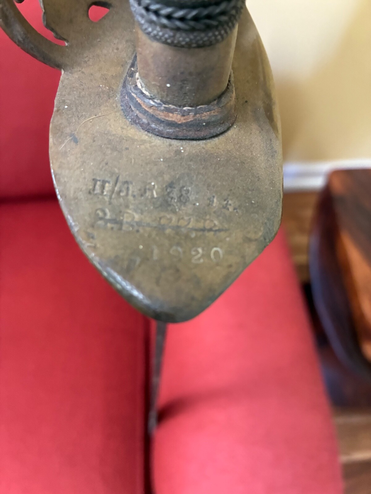 Imperial German N.E.O. Sword 1889 Used Antique Military Blade