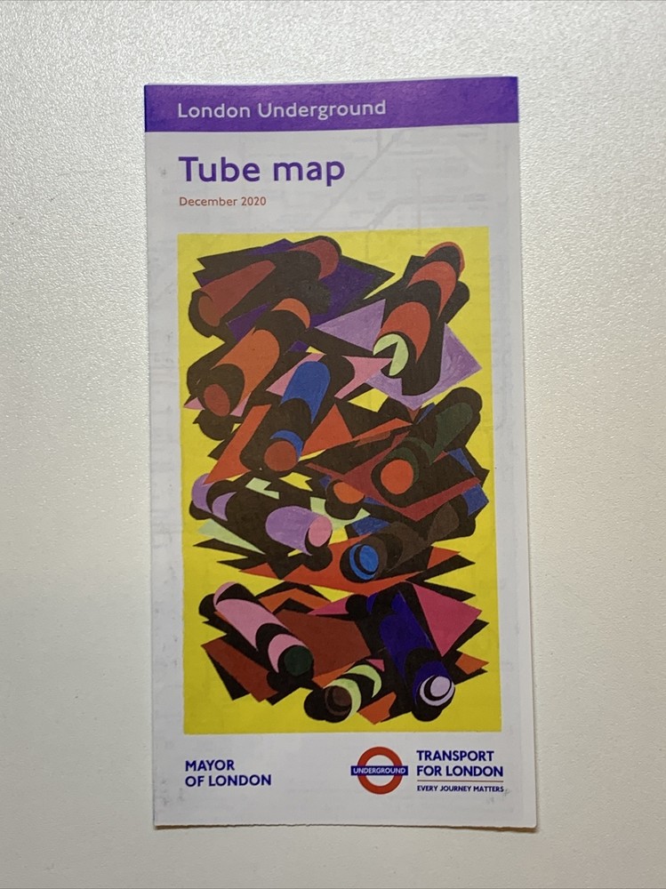 London Underground Tube Map December 2020 - Pristine