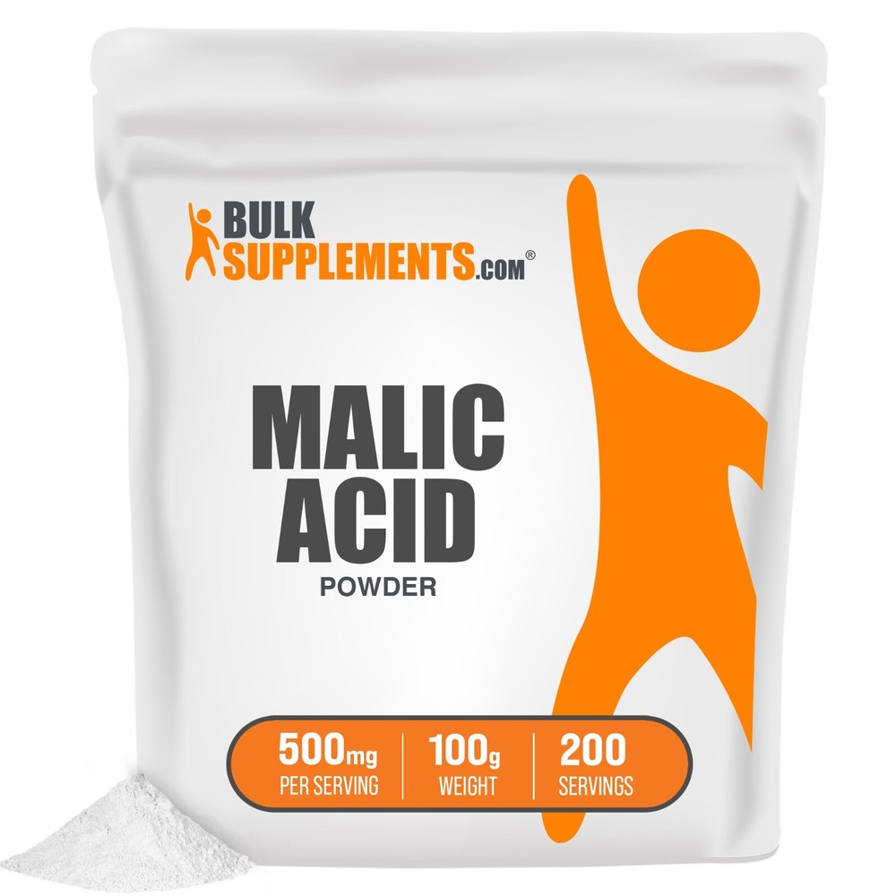 BulkSupplements Malic Acid Powder