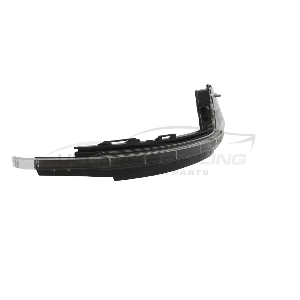 Audi A1 8X Hatchback 2010-2019 Clear LED Wing Door Mirror Indicator Drivers Side