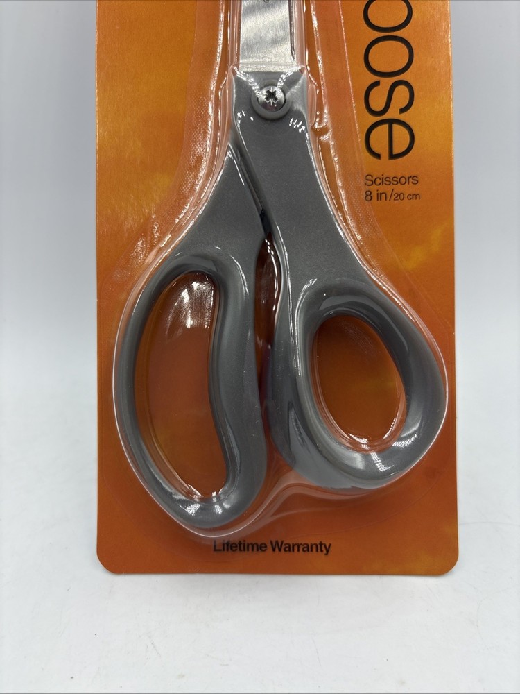 Fiskars Long Lasting All Purpose Scissors, 8 inches. New