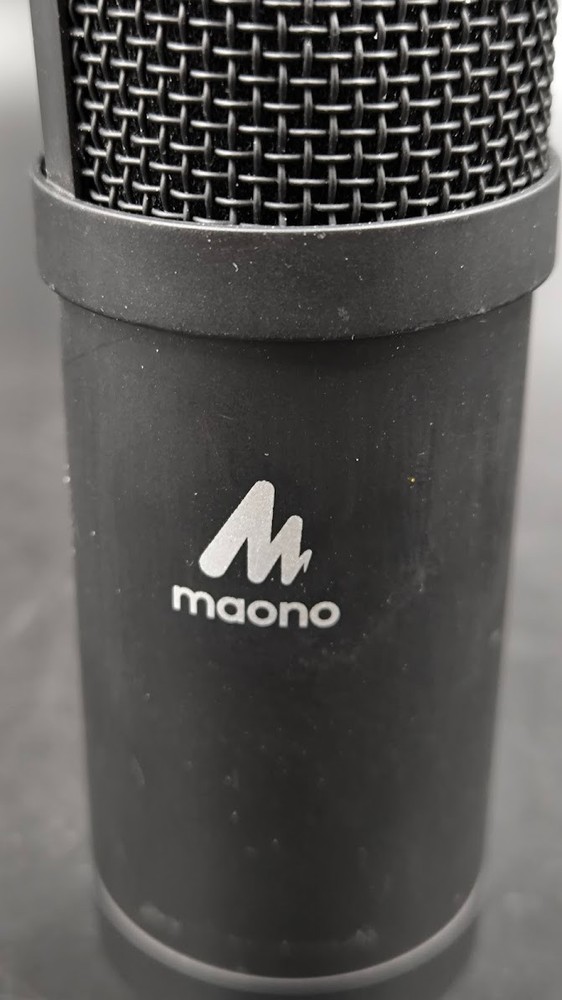 Maono Microphone Used Working Black