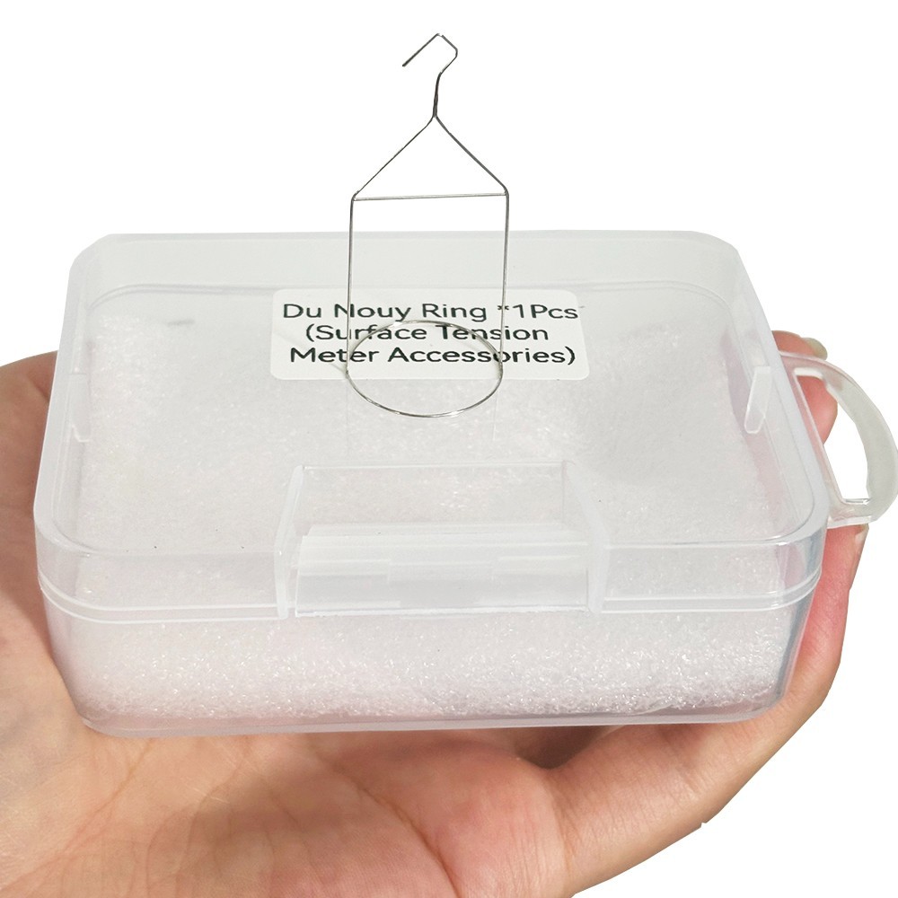 Surface Tensiometer Platinum Ring Loop Platinum Ring with Ring Radius 9.55mm