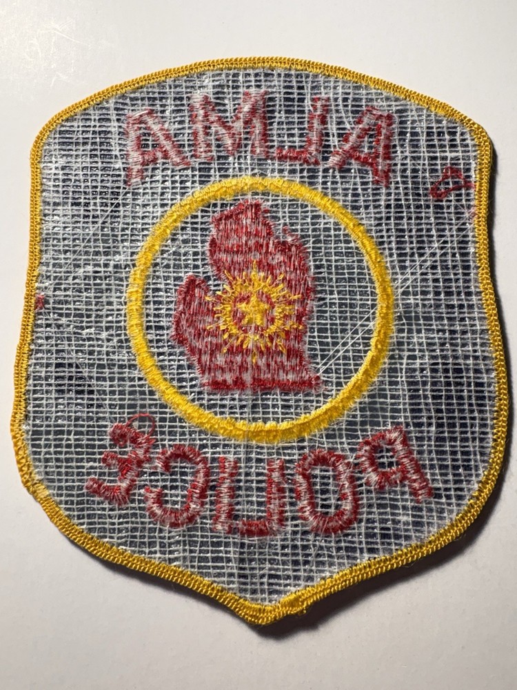 Alma Michigan Police Patch
