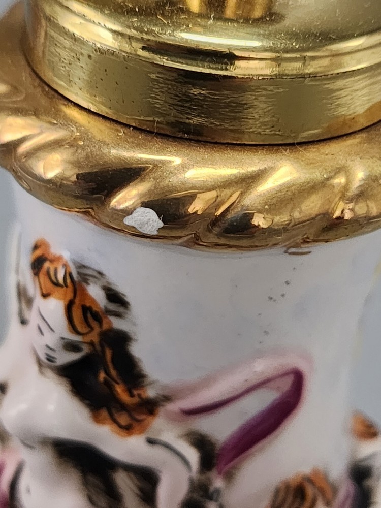 Vintage Capodimonte Salt & Pepper Cellars