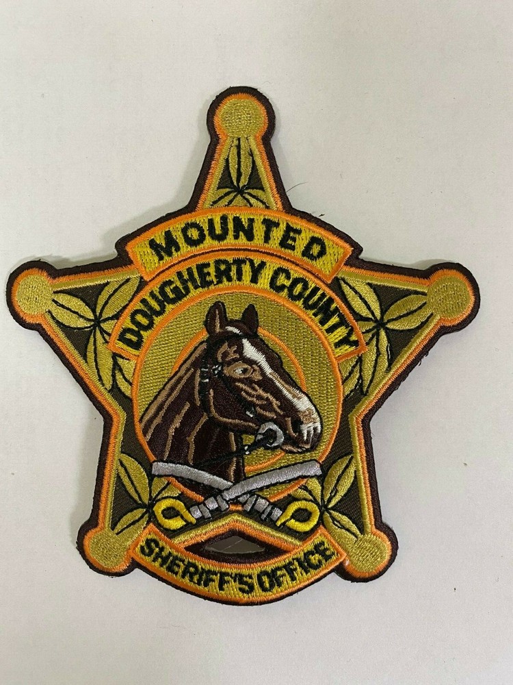 Dougherty County (GEORGIA) Sheriff's Office Mounted Patch (NEW)