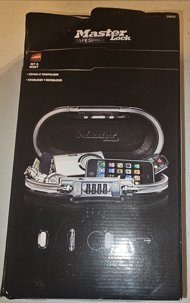 Master Lock 5900D Combination Portable Safe