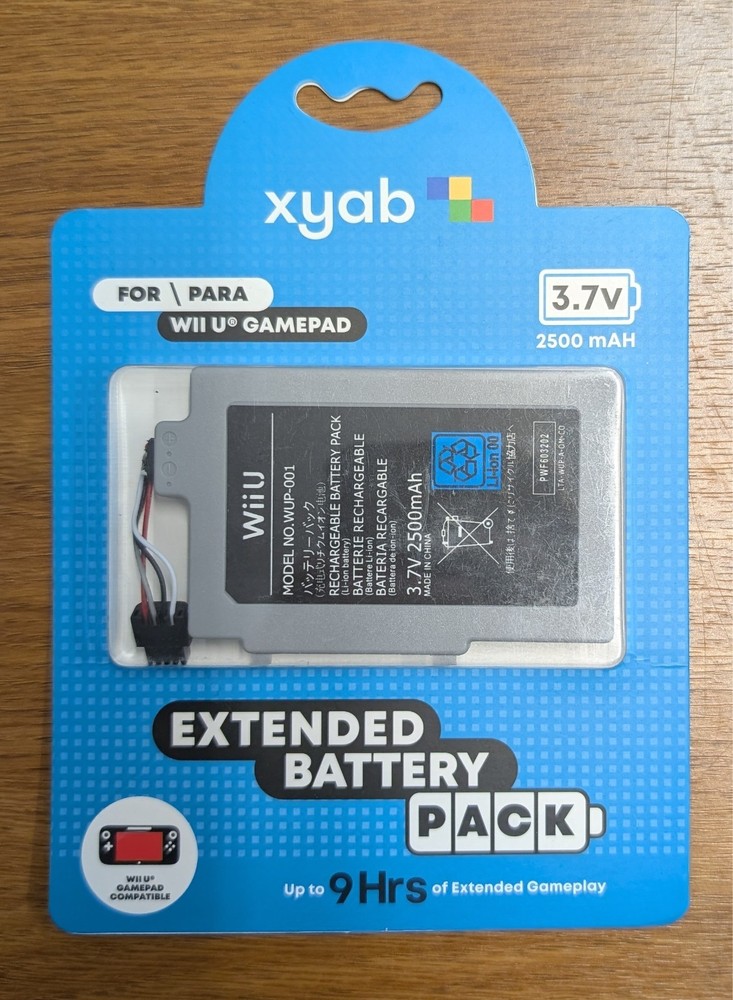 Wii U Battery Upgrade