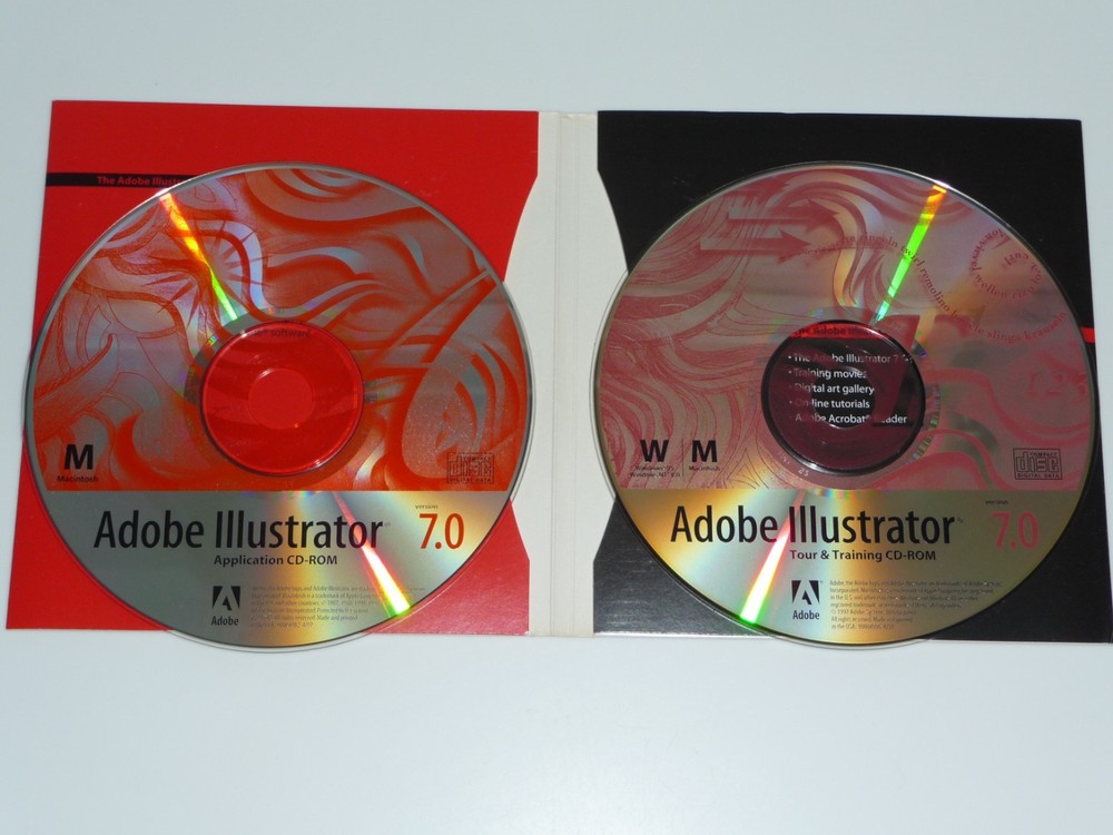 Adobe Illustrator 7.0 for Apple Mac Application and Tour/Training