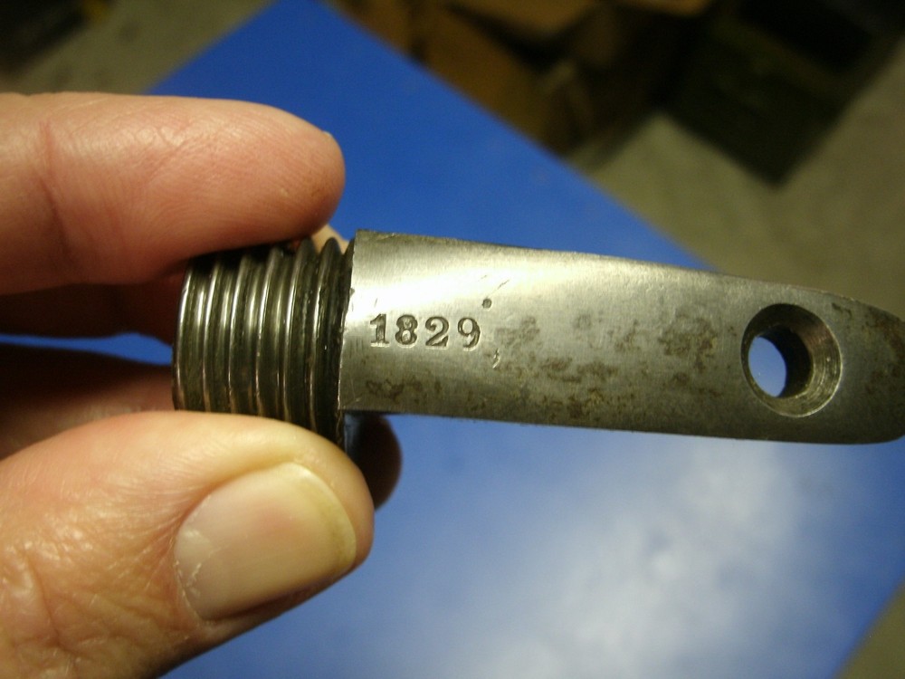 SPRINGFIELD MODEL 1816 BREECH PLUG DATED 1829 ORIGINAL