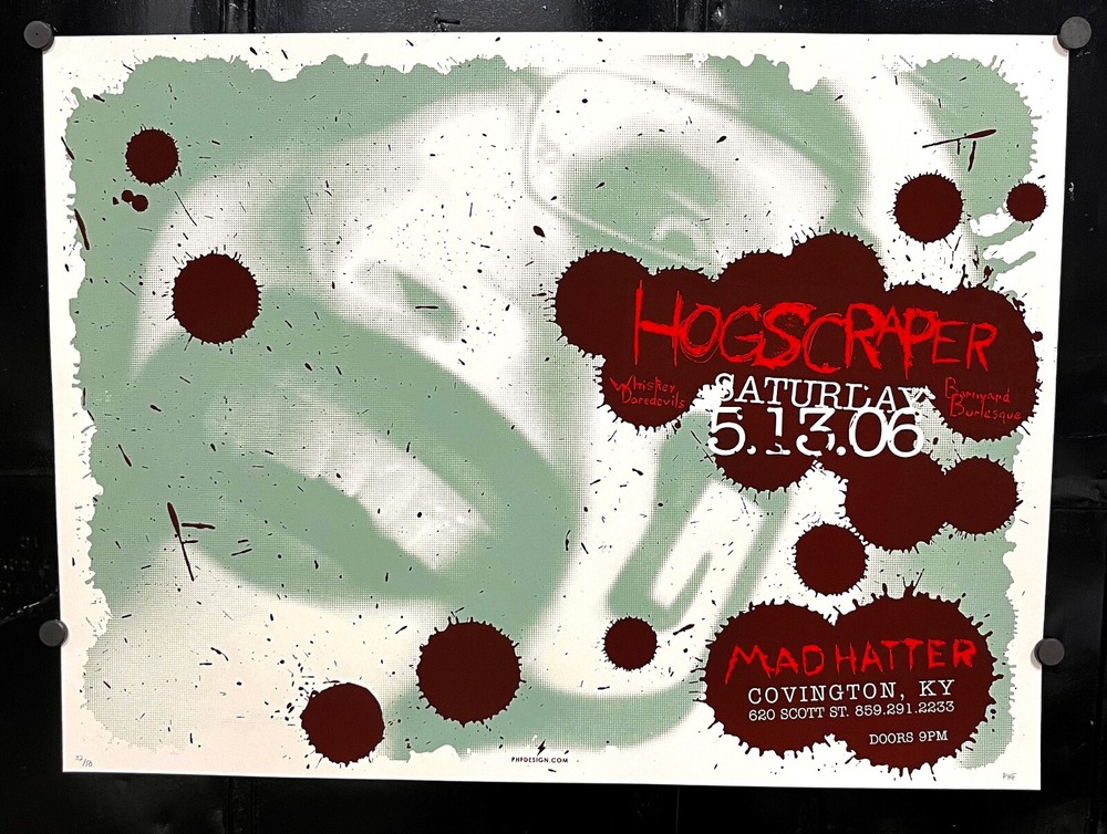 Hogscraper May 2006 Limited Edition Gig Poster