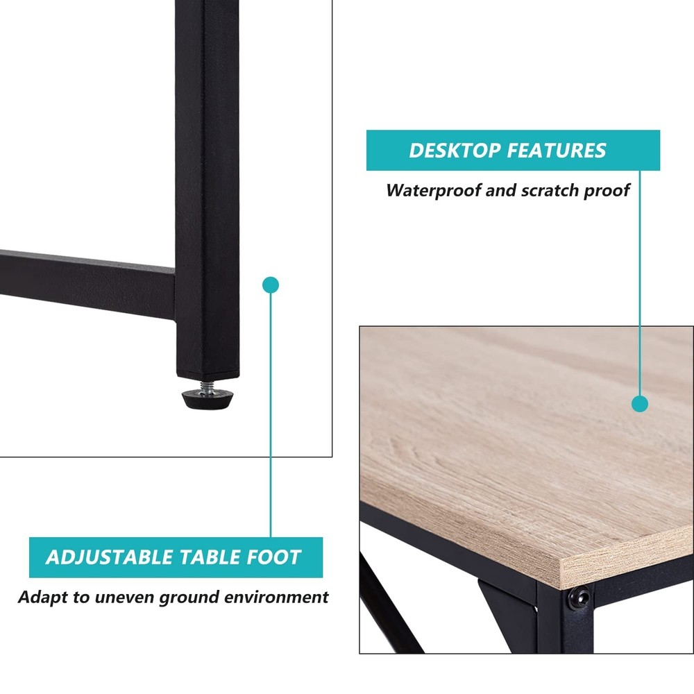 39‘’Computer Desk,Gaming Desk ​Home Office Desk Writing Study