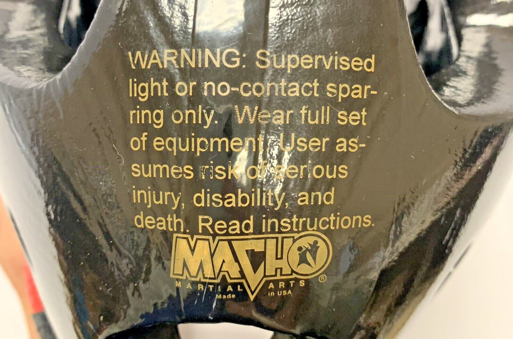 Macho R.A.D. Systems Aggressor Head Protection Black