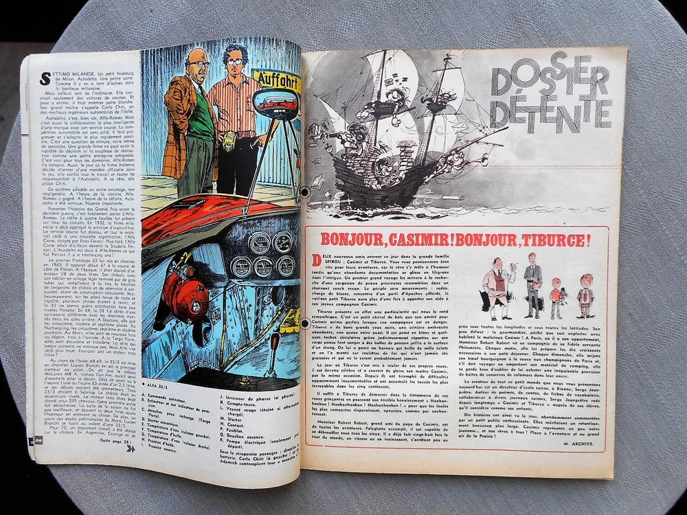 Spirou Weekly No. 1748 Correct Condition With The Folder
