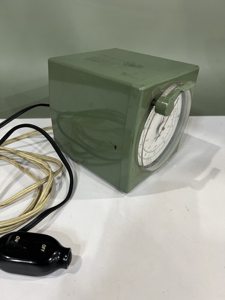 Meylan Stopwatch Corp. Model S-10 Precision Timer - Vintage Clock Timer