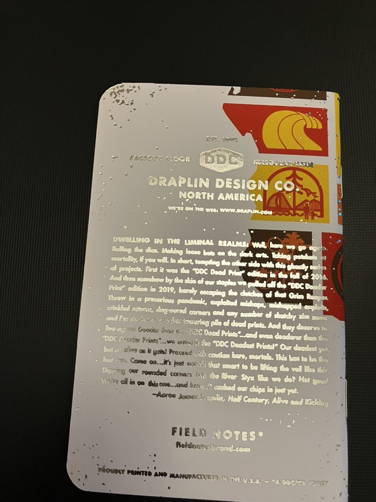 Field Notes Deadest California Notebook