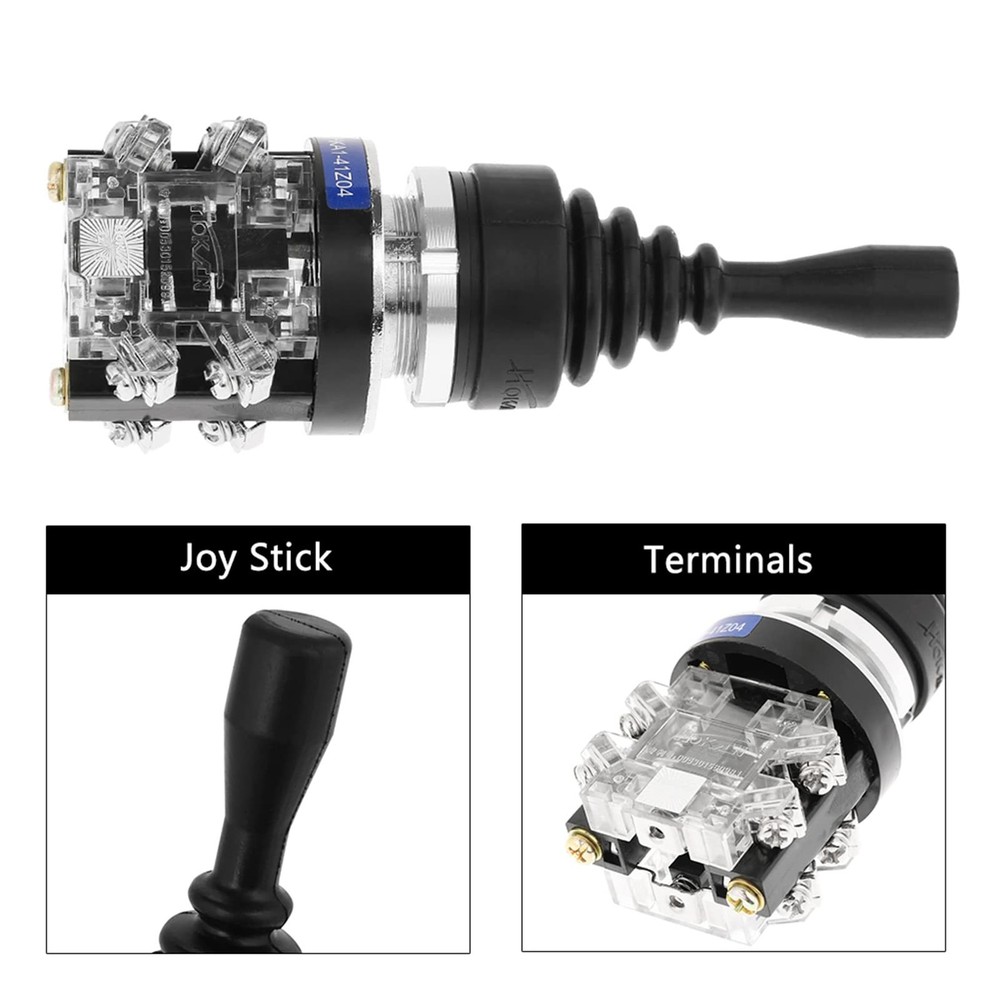 12v Joystick Switch Momentary 4 Position 4NO Spring Return...