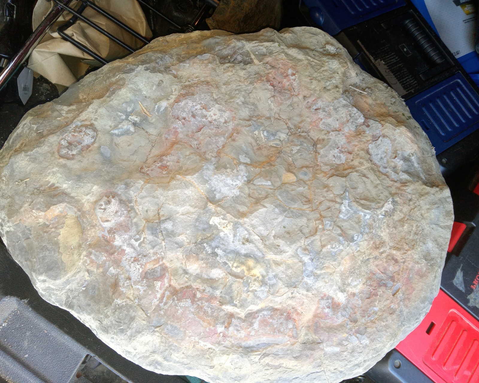 Natural Large Rock Mineral Specimen Surface Features Unpolished