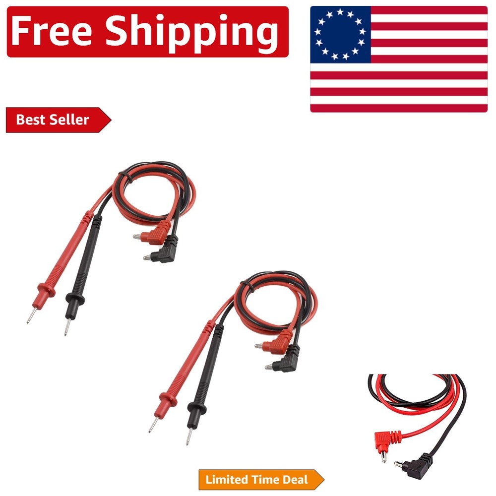 Efficient 90cm Banana Plug  Leads for Digital Multimeter - Dual Color