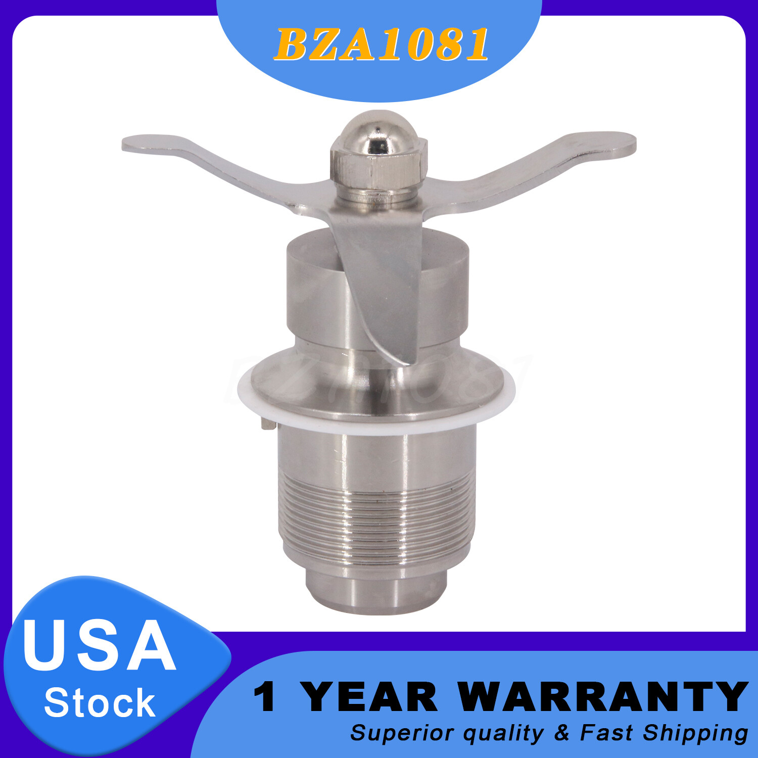 Replacement 502977 Blender Blade for Waring CB6 CB10 CB15 Cutting Blade Assembly