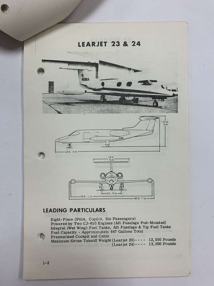 Lear Jet Ground Handling, Servicing and Emergency Information - Copy