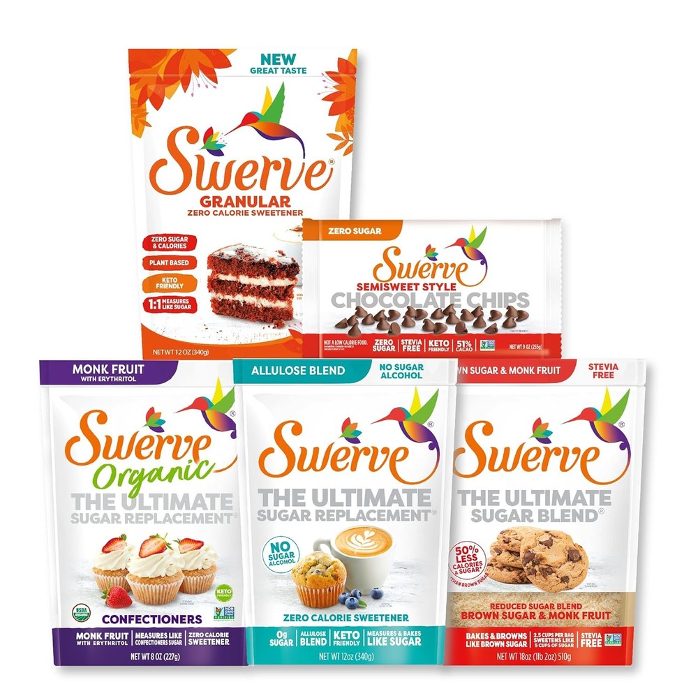 Swerve Granular Sugar Substitute Zero Calorie 48oz