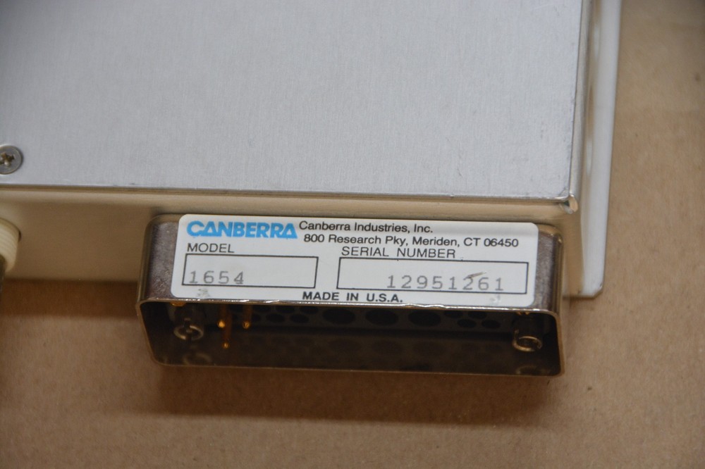 CANBERRA MODEL CSERF 1654 REFRENCE PULSER NIM BIN MODULE, EXC. COND., TESTED