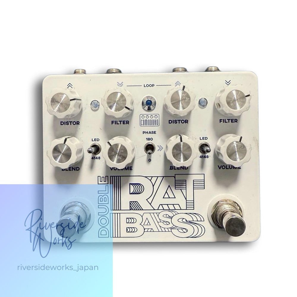 Comodoro DOUBLE RAT BASS Effect Pedal