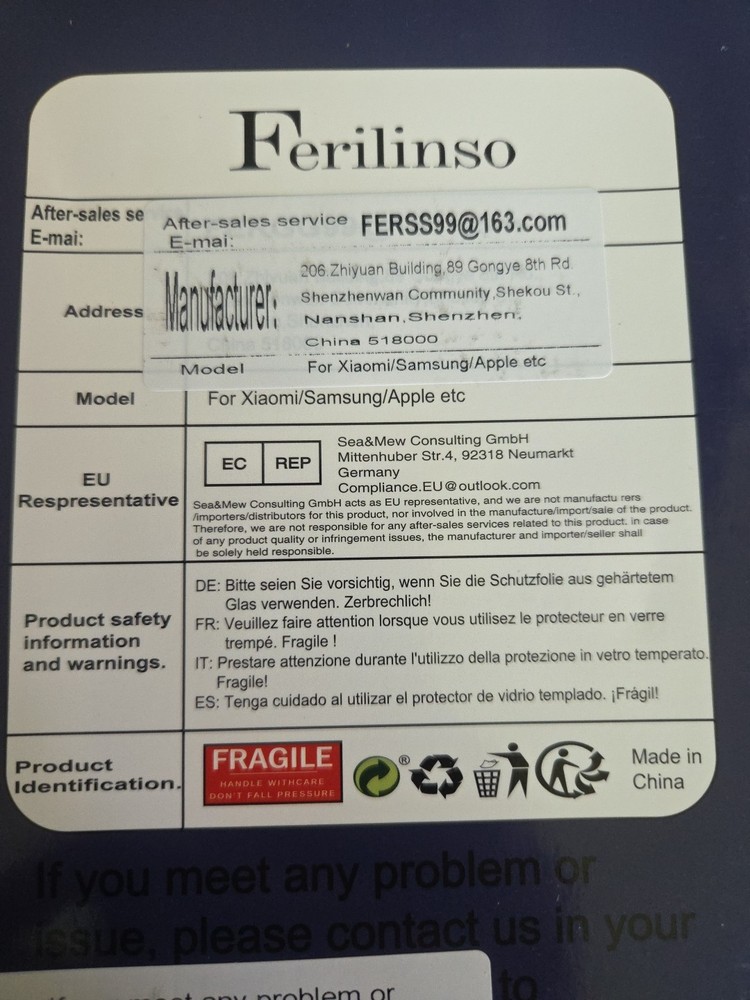 Ferilinso Tempered Glass Screen Protector for Nintendo Switch – 4 Pack 9H