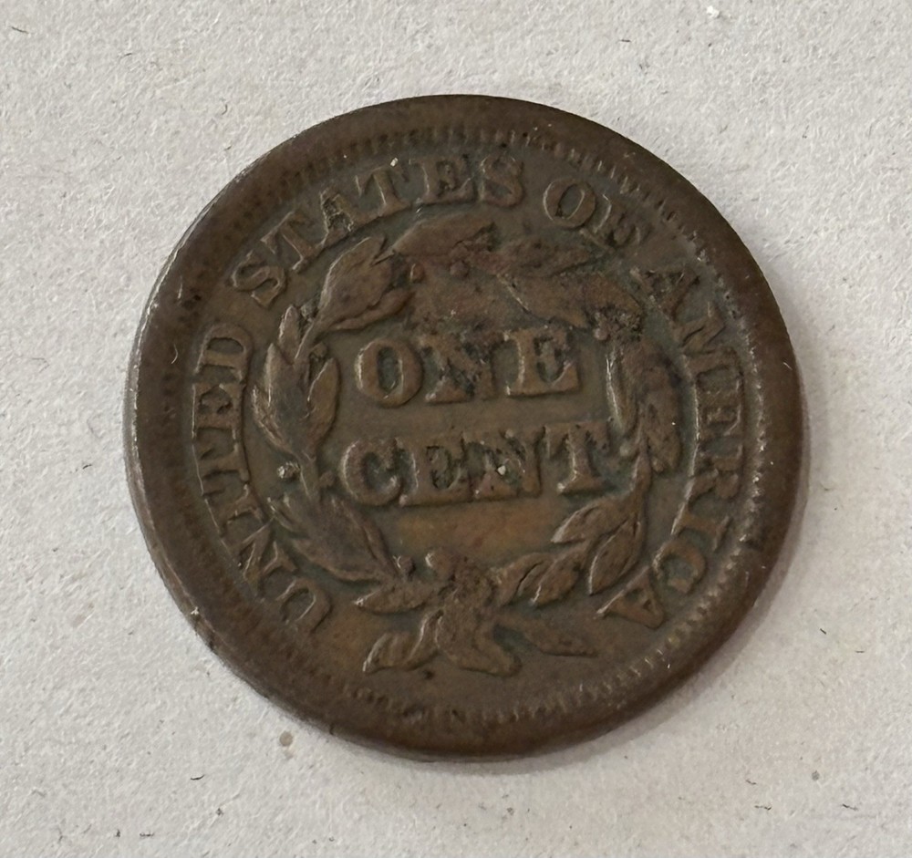 1846 United States Large Cent Coin