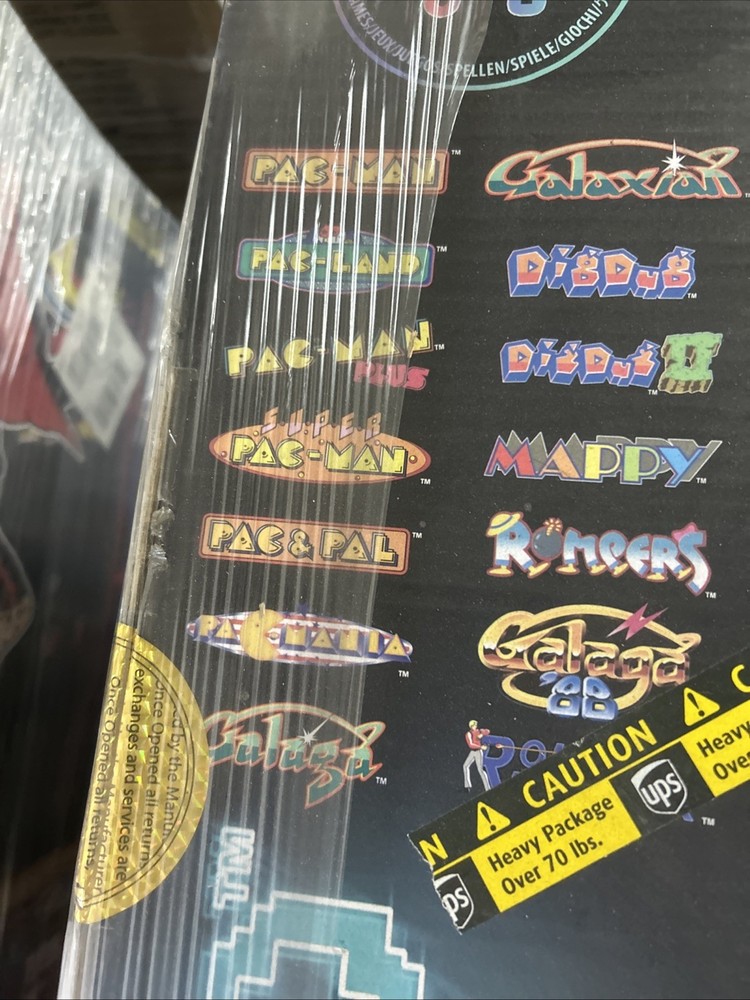 Arcade 1Up Pacmania Legacy Edition Arcade Machine New