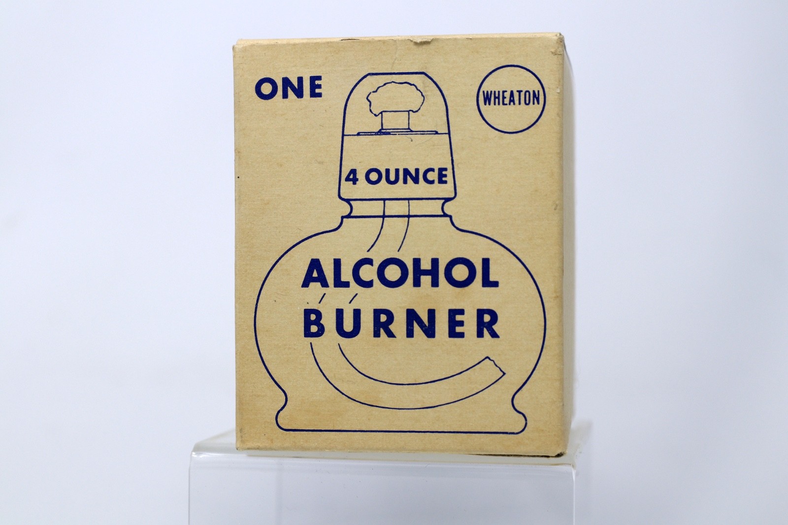 Unused Vintage Wheaton 4 Ounce Alcohol Burner