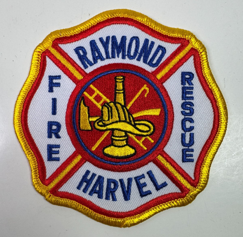 Raymond Harvel Fire Rescue Illinois IL Patch D5