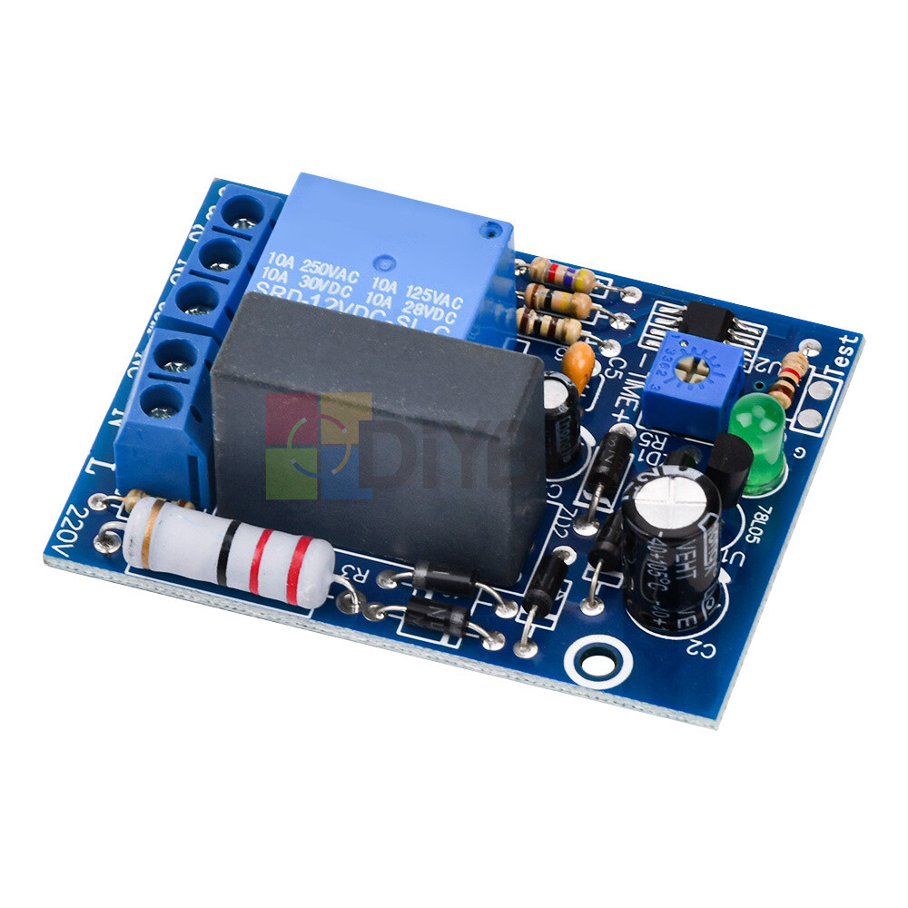 AC220V 0.8W Timing Turn On/Off Timer Delay Switch Board Adjustable Relay Module