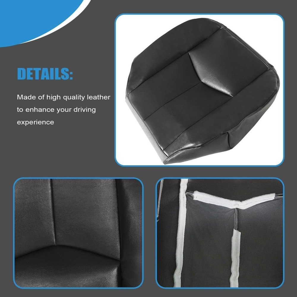 Priprilod Dark Gray Driver & Passenger Bottom and Top Lean Back Replacement S...