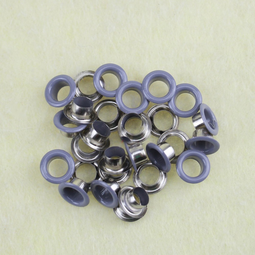 300 Set 6MM Grommets Set Sturdy Eyelets Button Kit with 3PCS