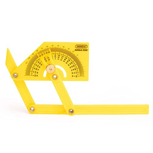 29 Plastic Protractor and Angle Finder, Outside, Inside, Sloped Angles, 0° to