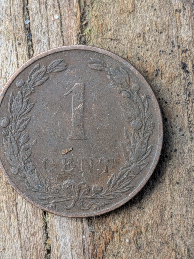 1905 Netherlands One Cent KM-107.1