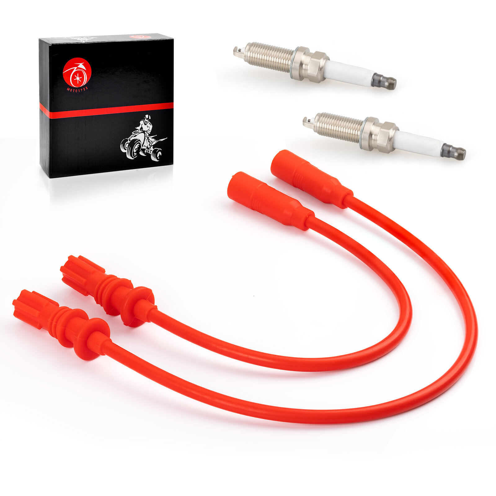 Spark Plug & Wire Cap for Polaris Scrambler Sportsman 850 2012 2013 2014 - 2024