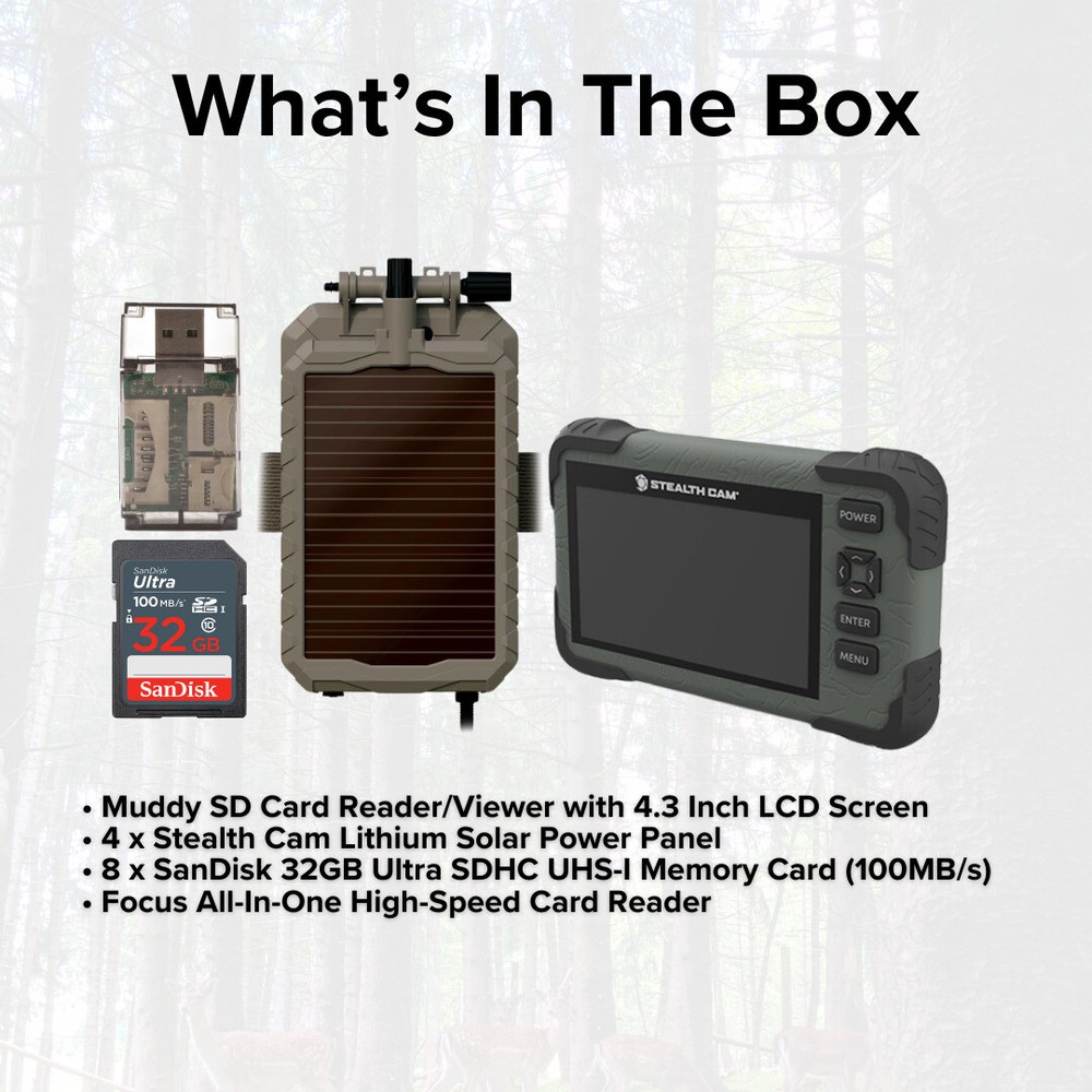 Stealth Cam Adjustable Multi Pivot Mounting Post 4 Pack Bundle