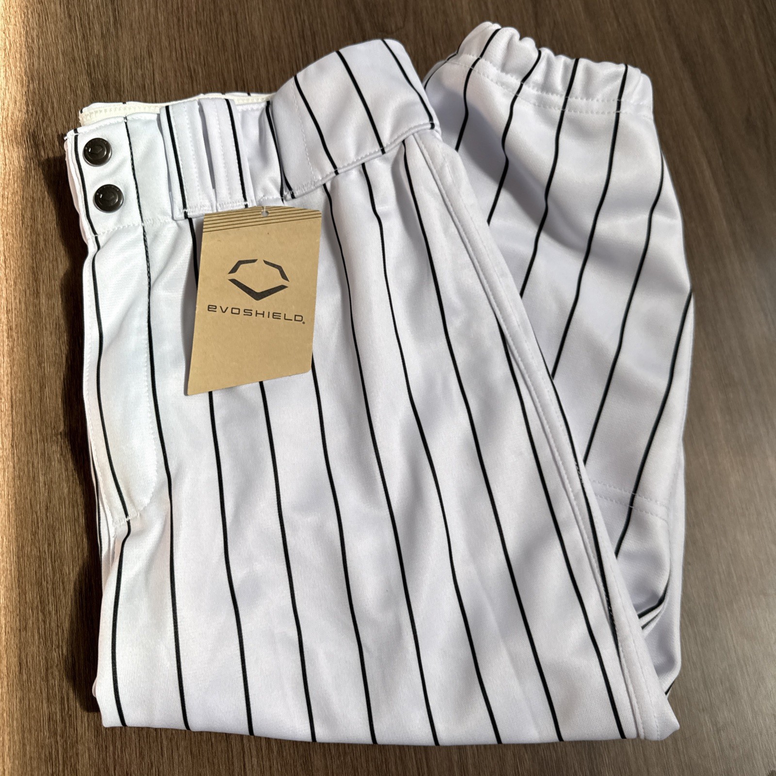 Medium EvoShield Men's Men’s Ct Pinstripe Game Baseball Pants